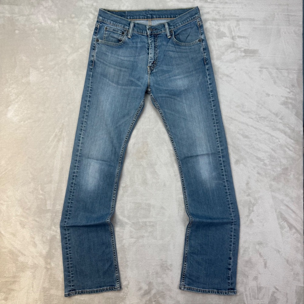 Vintage Levis 527 Jeans Mens 30x34 Blue Slim Bootcut Low Rise Y2K Denim Pants